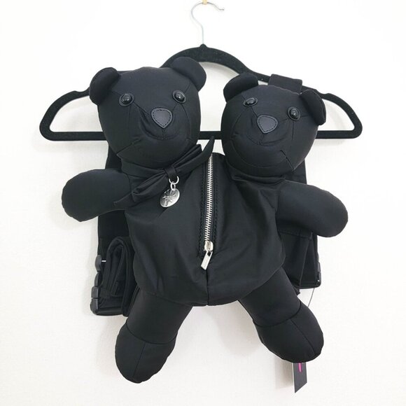 Heaven by Marc Jacobs Double Headed Teddy Bear Backpack NWT